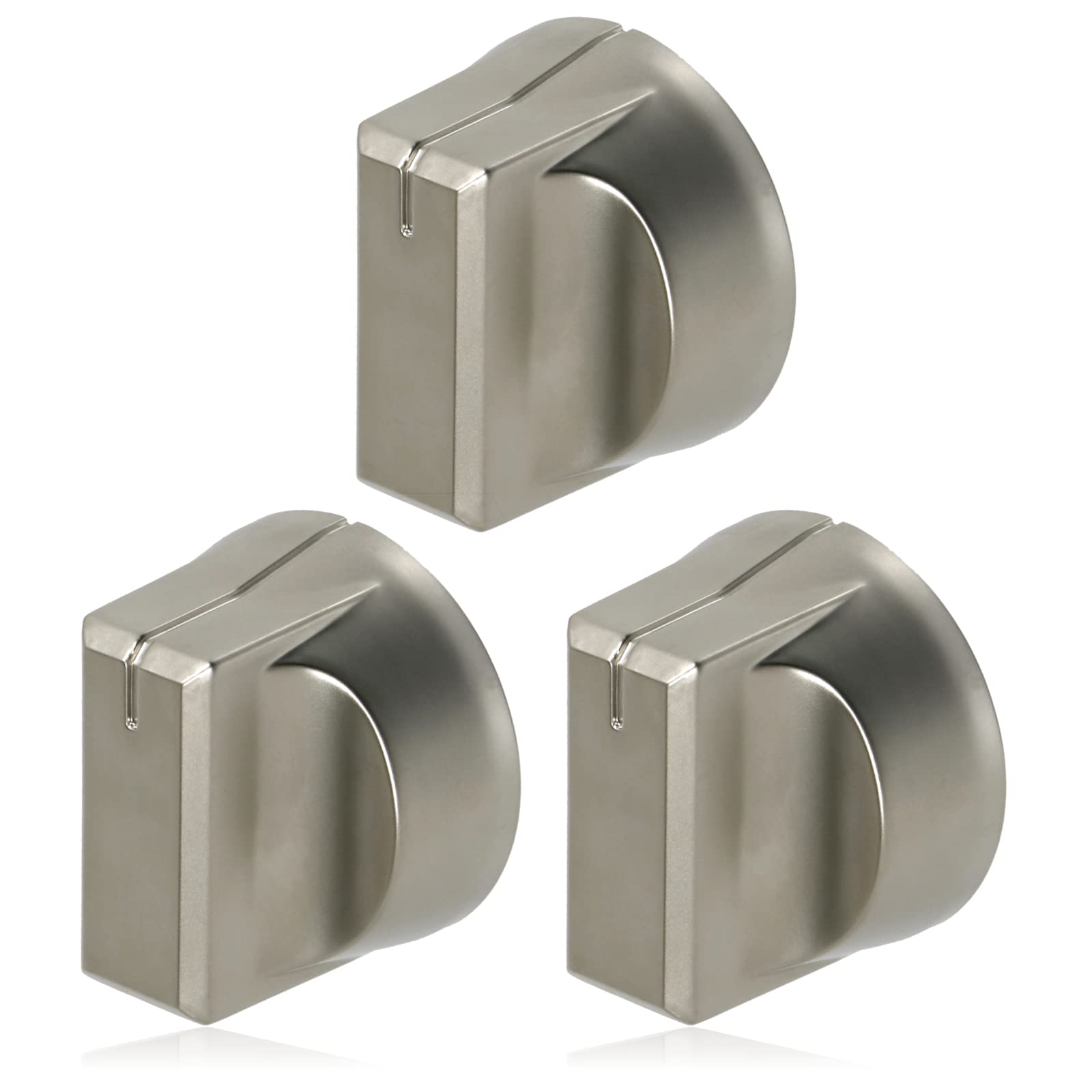 Spares2go Control Knob Compatible with Belling fits Stoves Cooker Oven Hob x 3 110E-BLK 110EIPROF-STA 90DF 90EPROF-STA DB4 90DFT DB490E DB490DF DB490DFSS 444443032 444443036 444449417