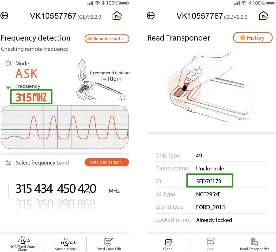 Replacement for Ford Edge Explorer Fusion Mustang Key Fob Remote Control 2017 2018 2019 2020 2021 2022 4 Buttons 315MHz M3N-A2C93142300,Black