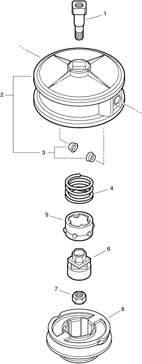 99944200907 OEM Genuine Echo Speed Feed 400 Head w/ LH1 Adaptor for Only Redmax BC220DL BC221DL BC300DL BC32 BC240DL and E-Book in A Gift