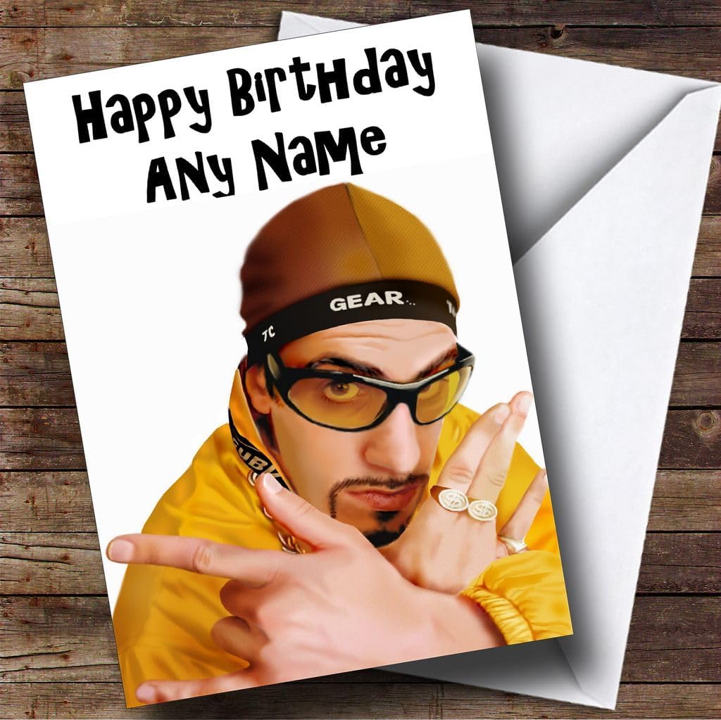 Guns & Roses Personalised Birthday Card | Personalised Card | Greetings ...