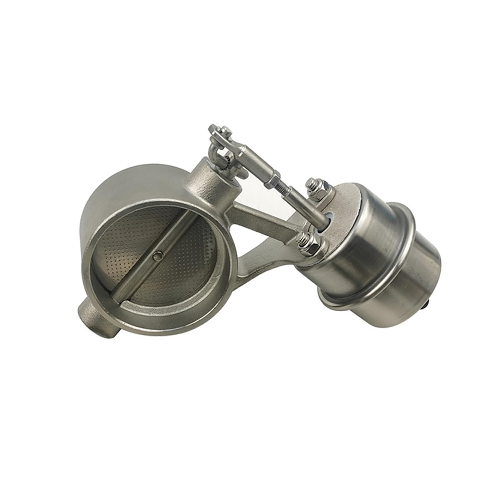Auto Auspuffrohr Auto-Auspuffrohrsystem Ventildämpfer-Steuerungssets Vakuum-Controller Gerät Fernbedienung Schalter Universal(Valve 89mm)