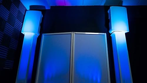 Miniatura 8 de Rockville Blanco 12" PA DJ altavoz cubierta Scrim para boda iglesia club (RSC128W)