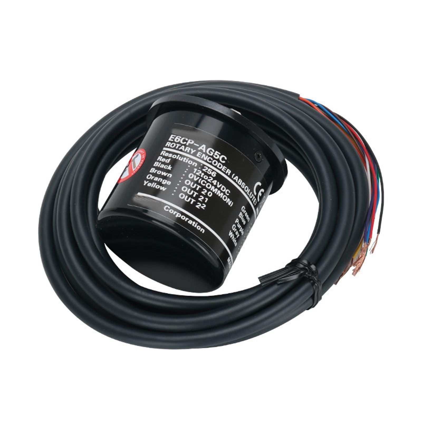 Encodeur absolu E6C3-AG3B 512PR pour contrôle d'axe et de vitesse