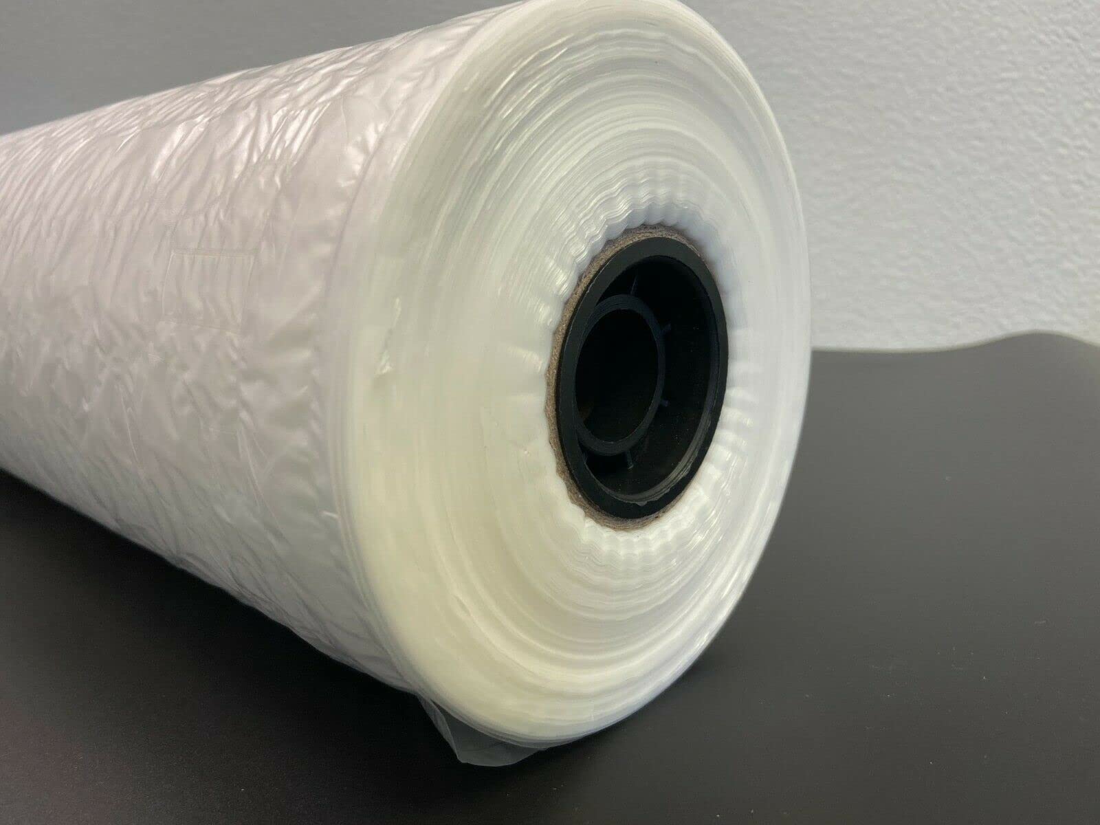 Rouleau de film d'emballage pour coussin d'air à bulles - 299,9 x 61 x 40,6 cm - Super grand