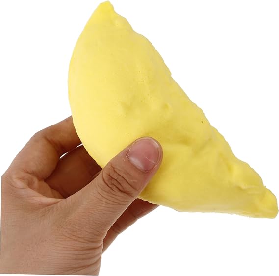 STOBAZA Artificial Durian Pulp Model 2pcs Fruit Model Simulated Durian Fake Fruit Decor Lifelike