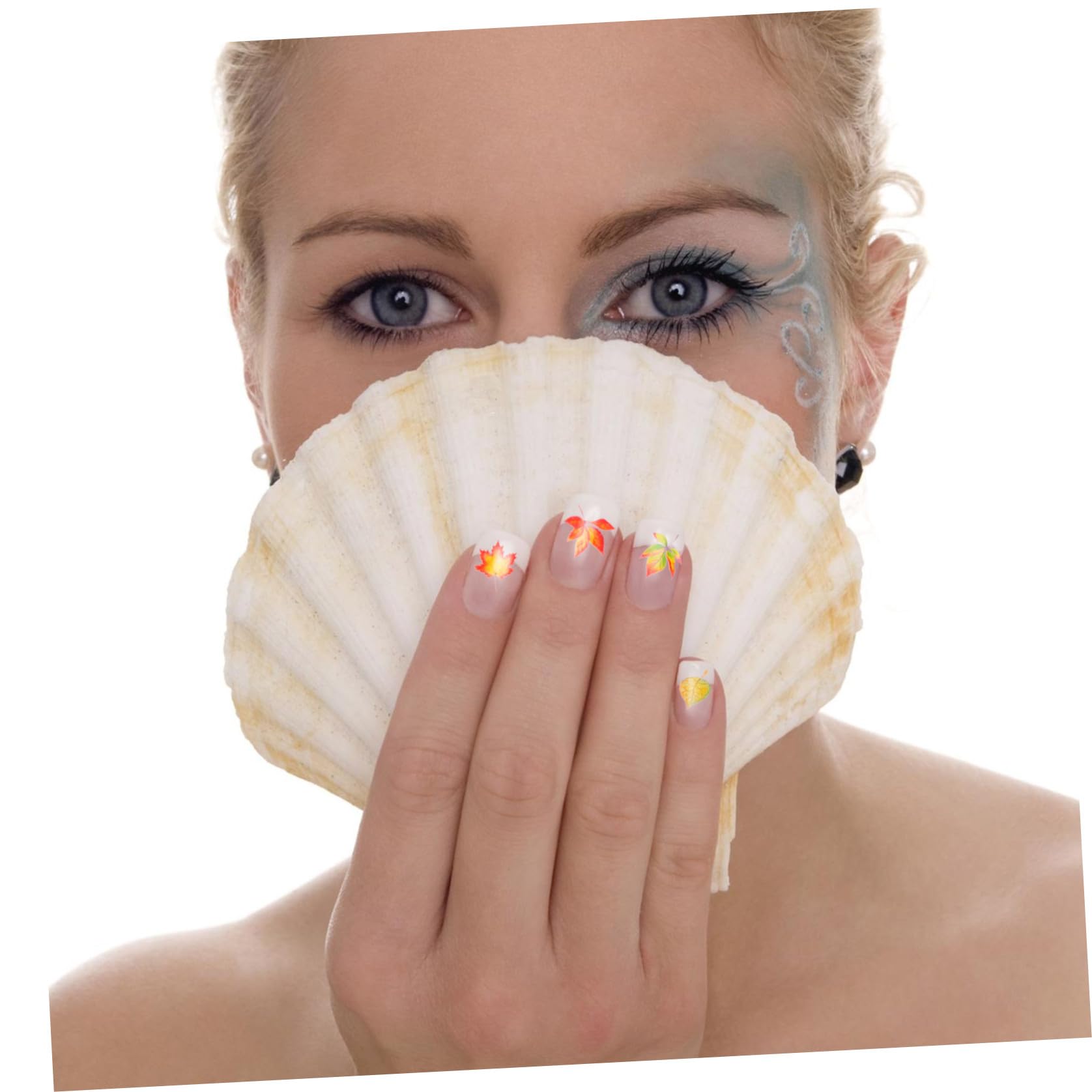 Healeved 27fogli Stickers Per Unghie Autoadesivi Decorazioni Per Nail Art Facili Da Applicare Per Manicure Festive e Quotidiane Include Design Unici Per Ogni Occasione