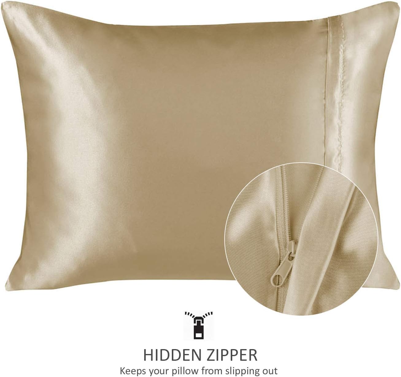 gold pillow cases
