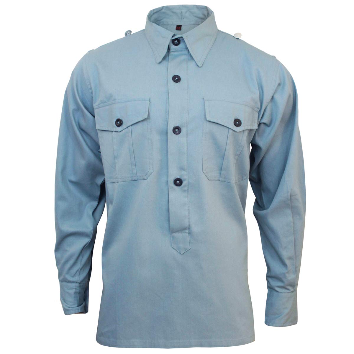 Epic Militaria Chemise Bleue de l'Armée de l'Air Allemande WW2