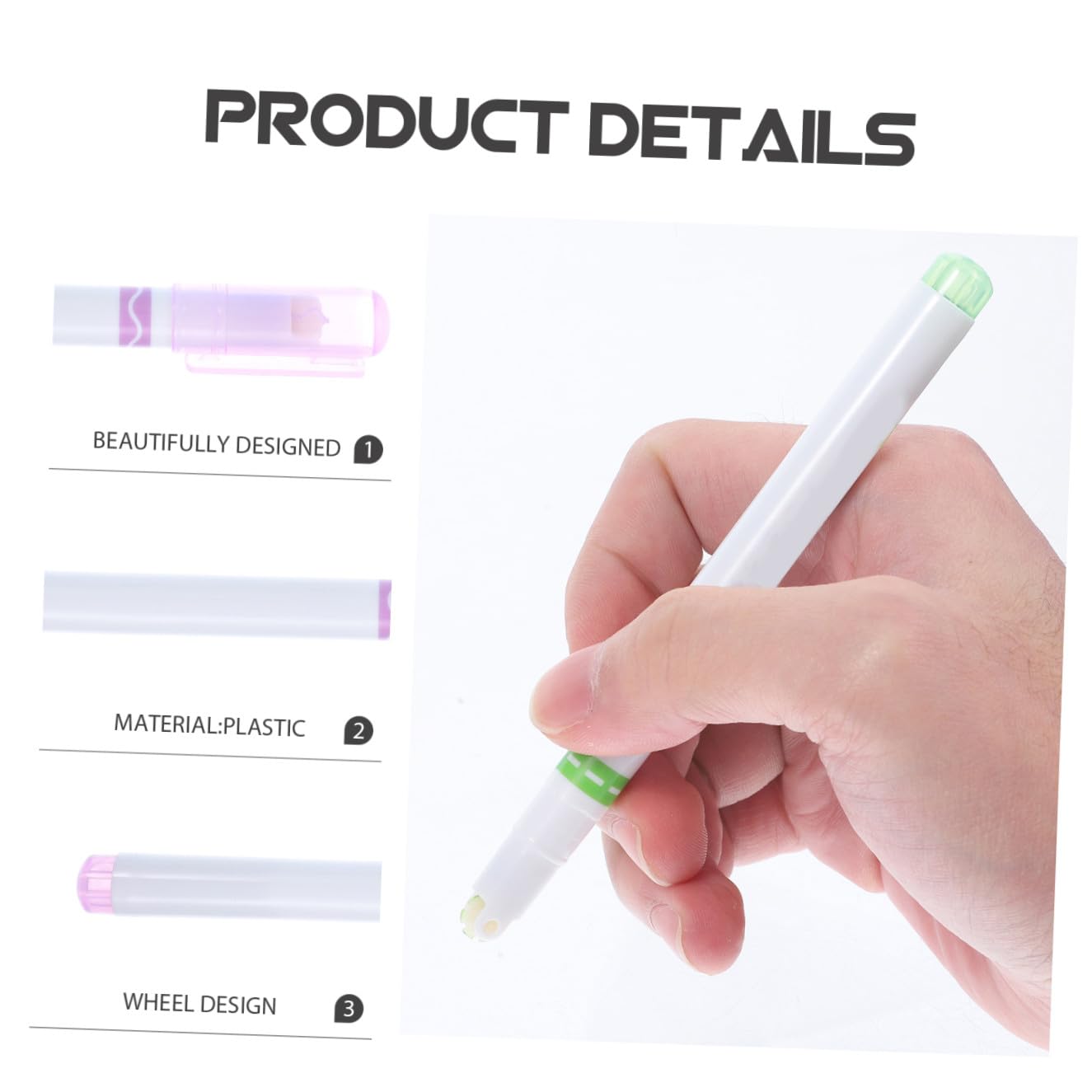 Lurrose 18pezzi Evidenziatori Per Studenti Marker Fluorescenti Per Note Scolastici e Decorazioni Sfumate e Punte Sottili
