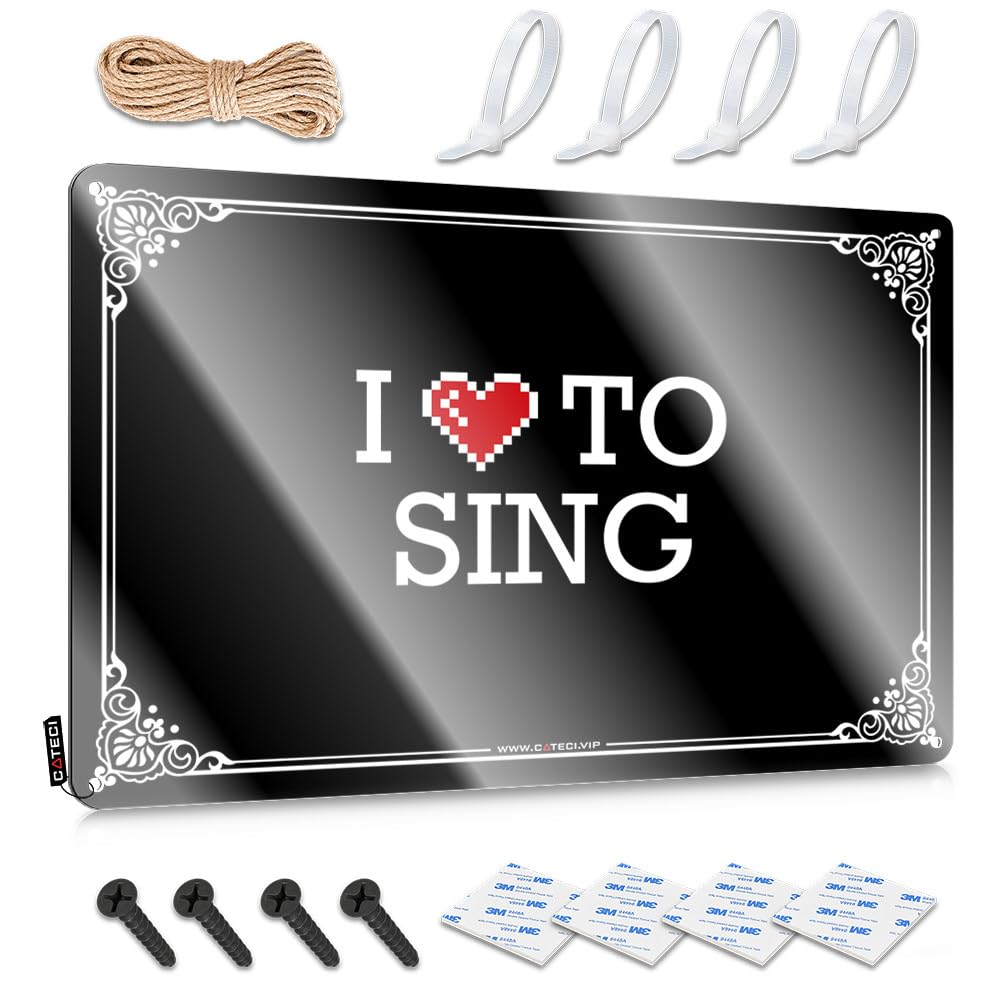 Fzfn Colour I Love To Sing Clean Necessities - Poster Haves Hanging Wall Decor(30X40cm)