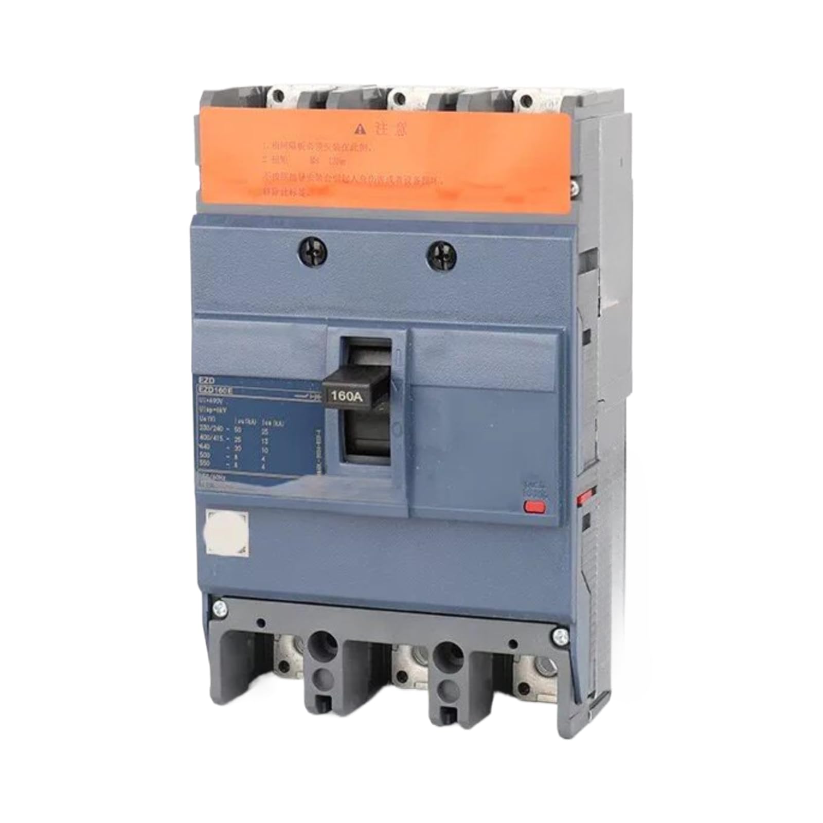 Disjoncteur triphasé 160A évitant la surchauffe des câbles électriques industriels - 3