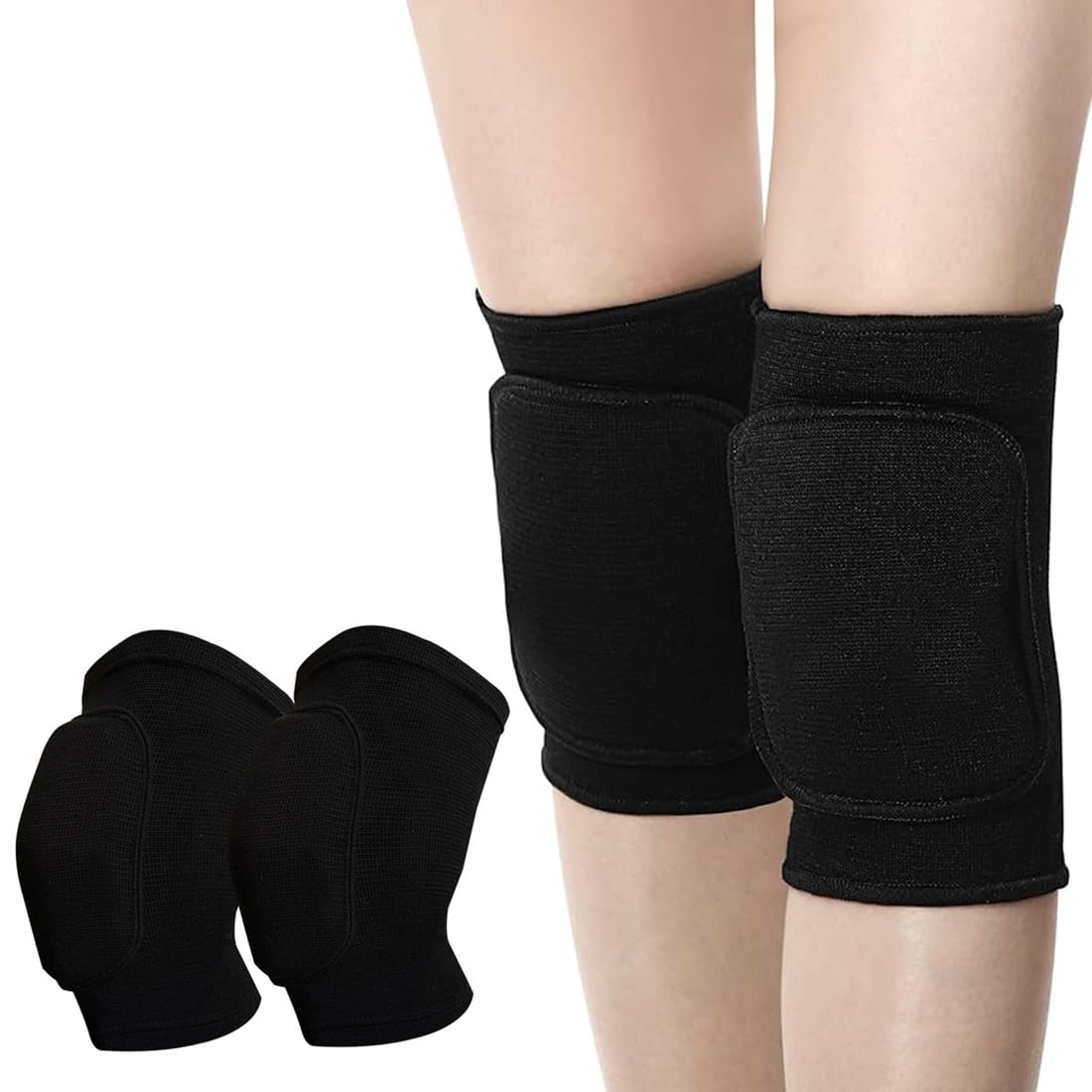 Ginocchiere Elastiche Unisex - Morbide E Antiscivolo Per Sport E Fitness - Foto 3