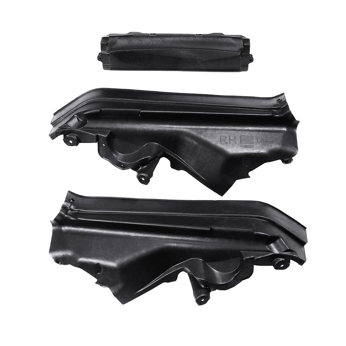 Set pannelli divisori vano motore 3 pezzi ricambio X5 E70 LCI X6 E71 E72 Hyb 2006-2014