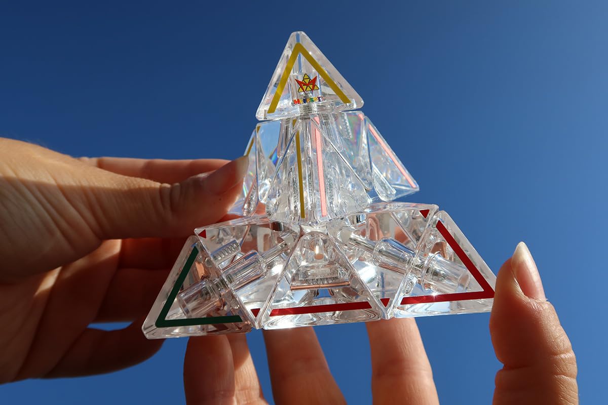 Amazon.com: Meffert's M5093 Pyraminx Crystal Puzzle, Multi-Colour