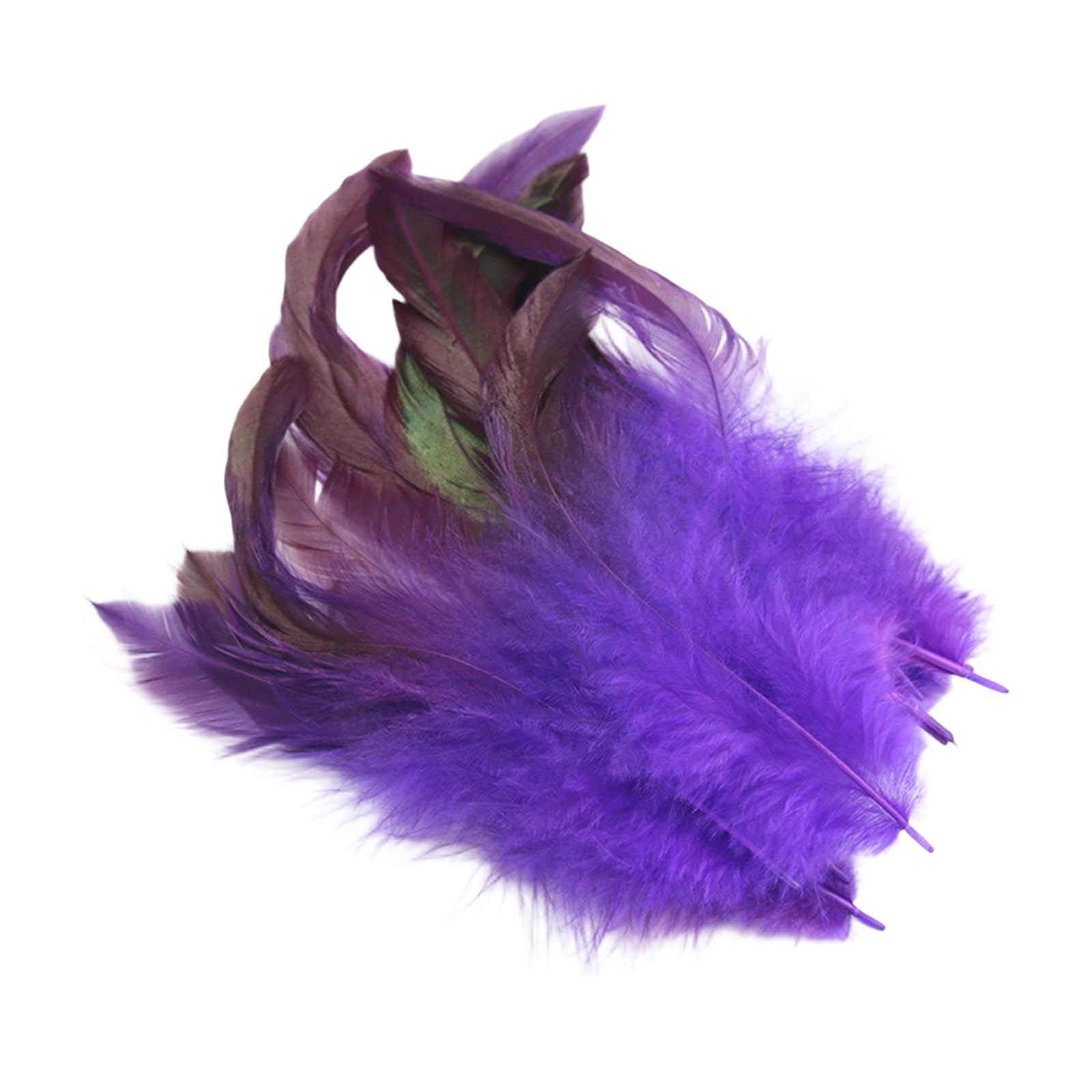 Whoasyst 100PCS Decorative Plumage for Artistic Designs Great for Wedding Centerpieces and Themed Parties Natural Quills for Decoration