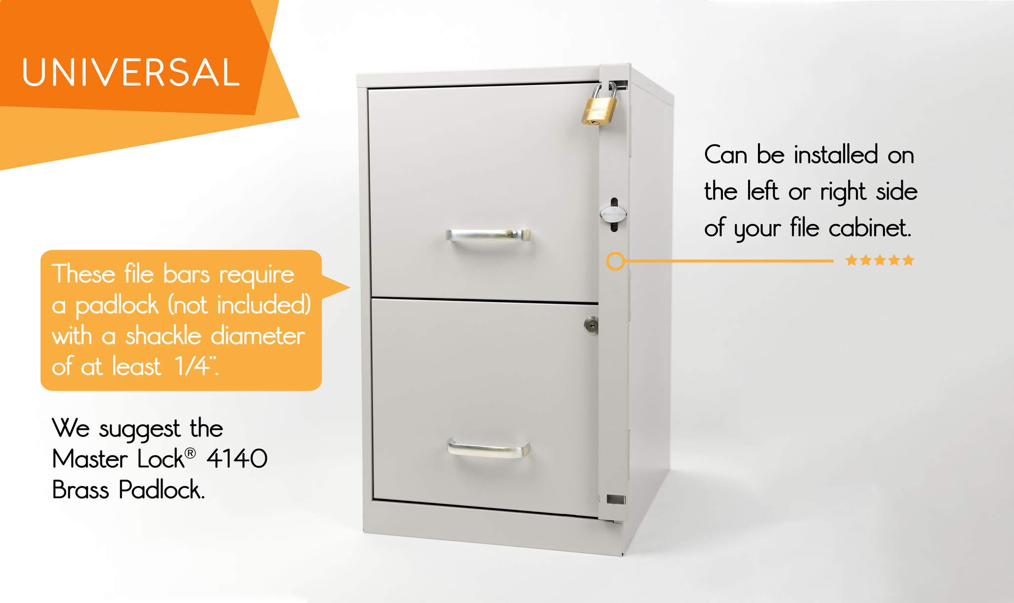 File Cabinet Locking Bar With Drill Bit Beige 22 5 Long For Use On A 2 Drawer File Cabinet Amazon Com Au Home Improvement