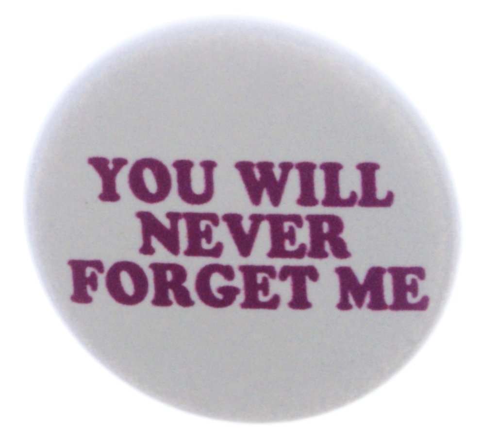 A&T Designs A&T Designs You Will Never Forget Me 2.25" Keychain