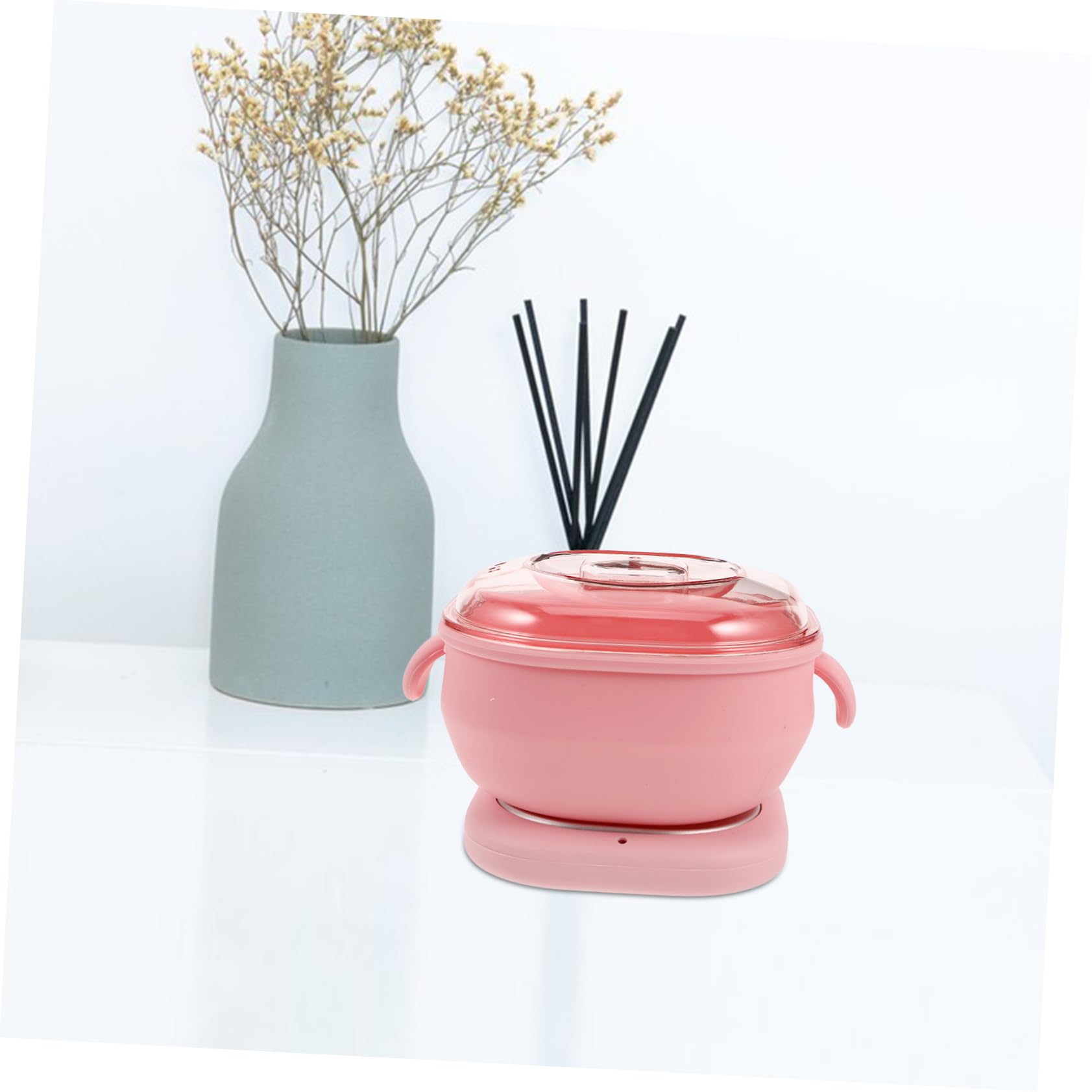 Beaupretty Scaldacera Portatile in Silicone Pieghevole per Depilazione a Casa e Salone, Pentola per Cera Non Aderente Facile da Pulire, per Braccia e Ascelle