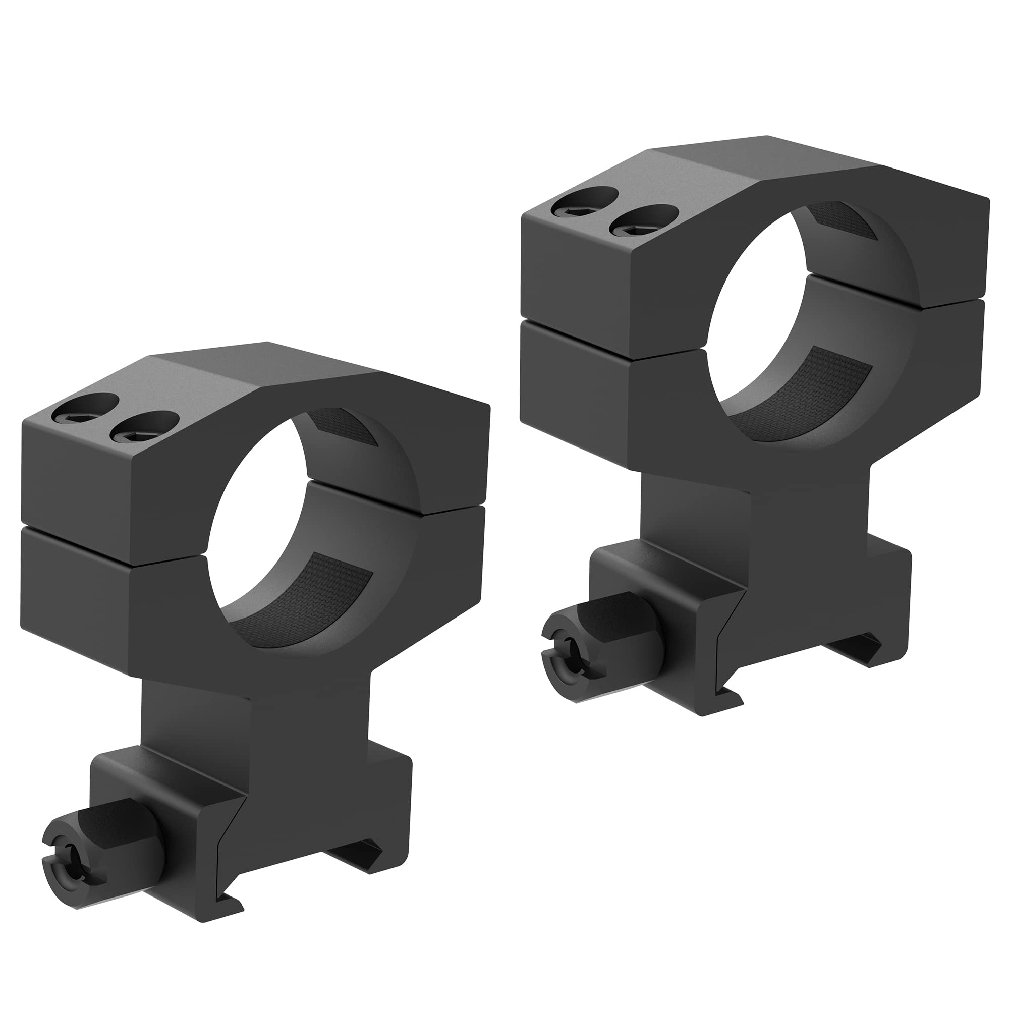 TPO 1 Inch Picatinny Scope Mounts, Heavy Duty 25.4mm (1 inch) Picatinny Riflescope Rings (1.50