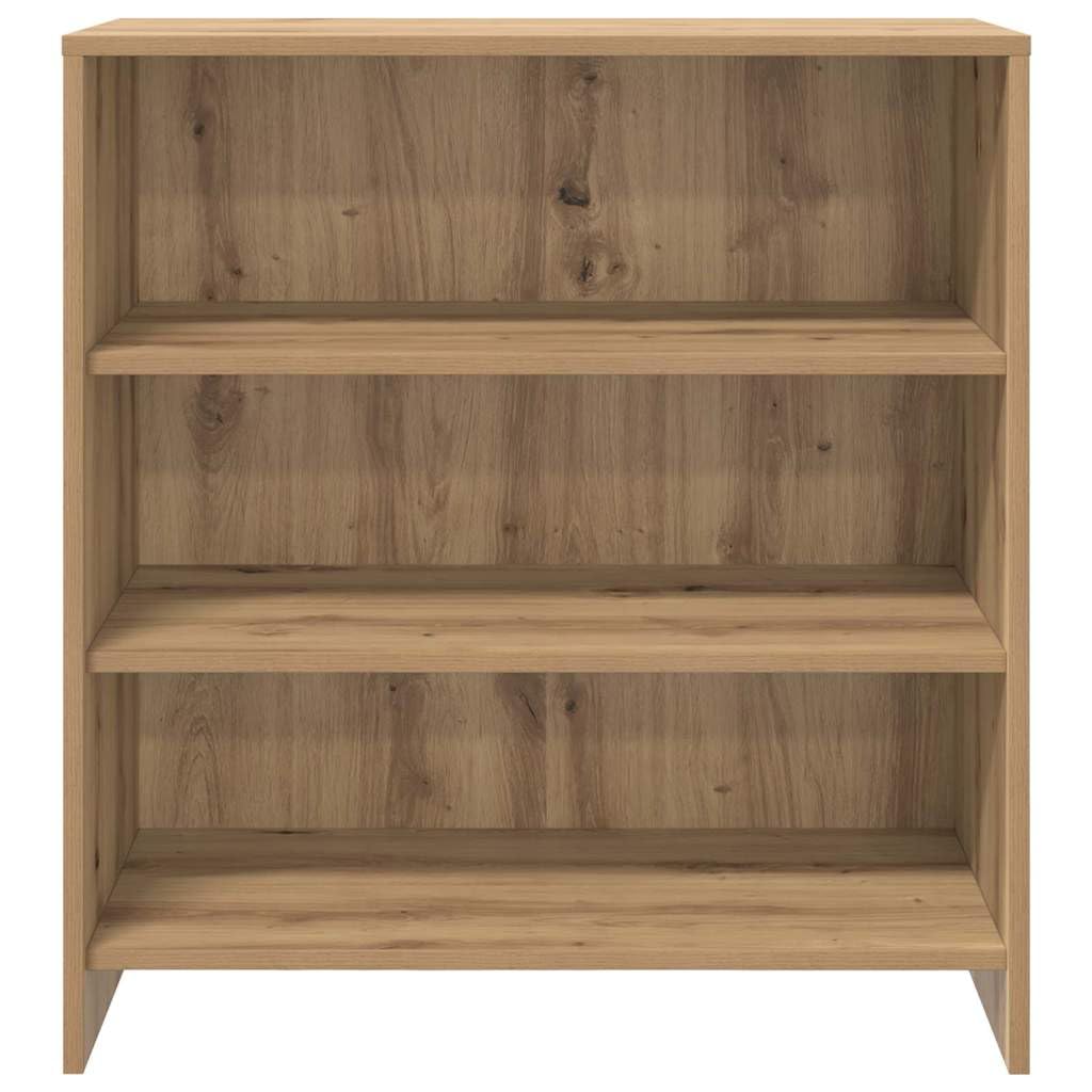 vidaXL Sideboard Braun 70 x 41 x 75 cm Holzwerkstoff, Wohnzimmer Sideboard, rechteckig, rustikaler Stauraum, praktischer Schrank, Vintage-inspiriert