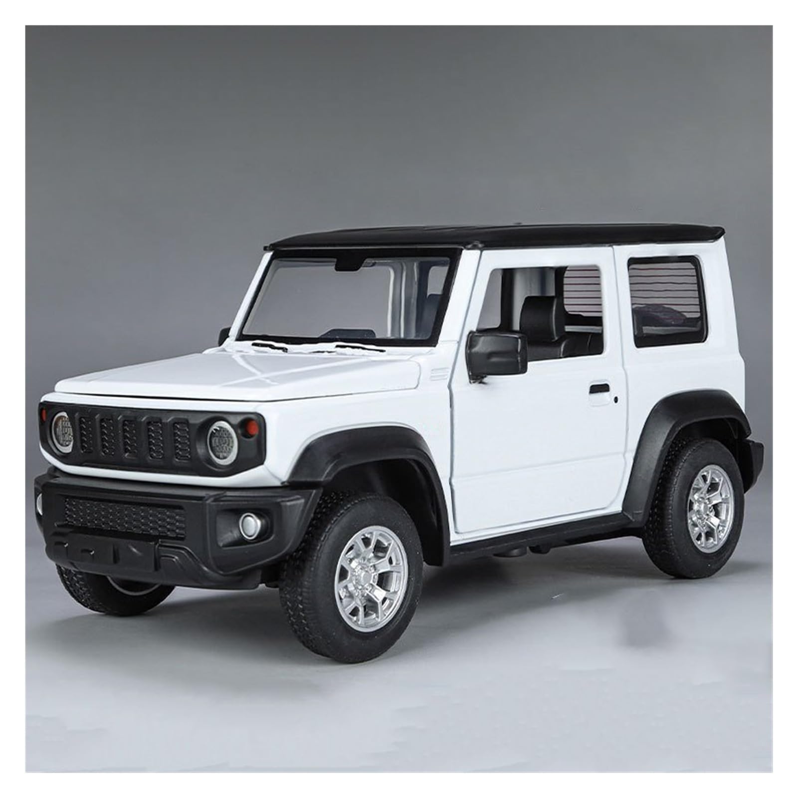 MOCALUX Scale Die-Cast Model Car 1:32 For Suzuki For Jimny Alloy Metal Diecast Model Car Collections(White)