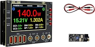 I2C C09 Waveform Ammeter 0-40V Input Dual Channel Voltage Current Tester 4 Inch HD Display Fast Diode Scaning Measurement Tester