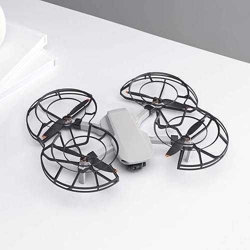 Miniatura 3 de Qmint Original Mini 2 Fly More Combo Ultraligero y Plegable Drone con Mini 2 360 Hélice Guard para DJI Mini 2, cardán de 3 ejes con cámara 4K, foto