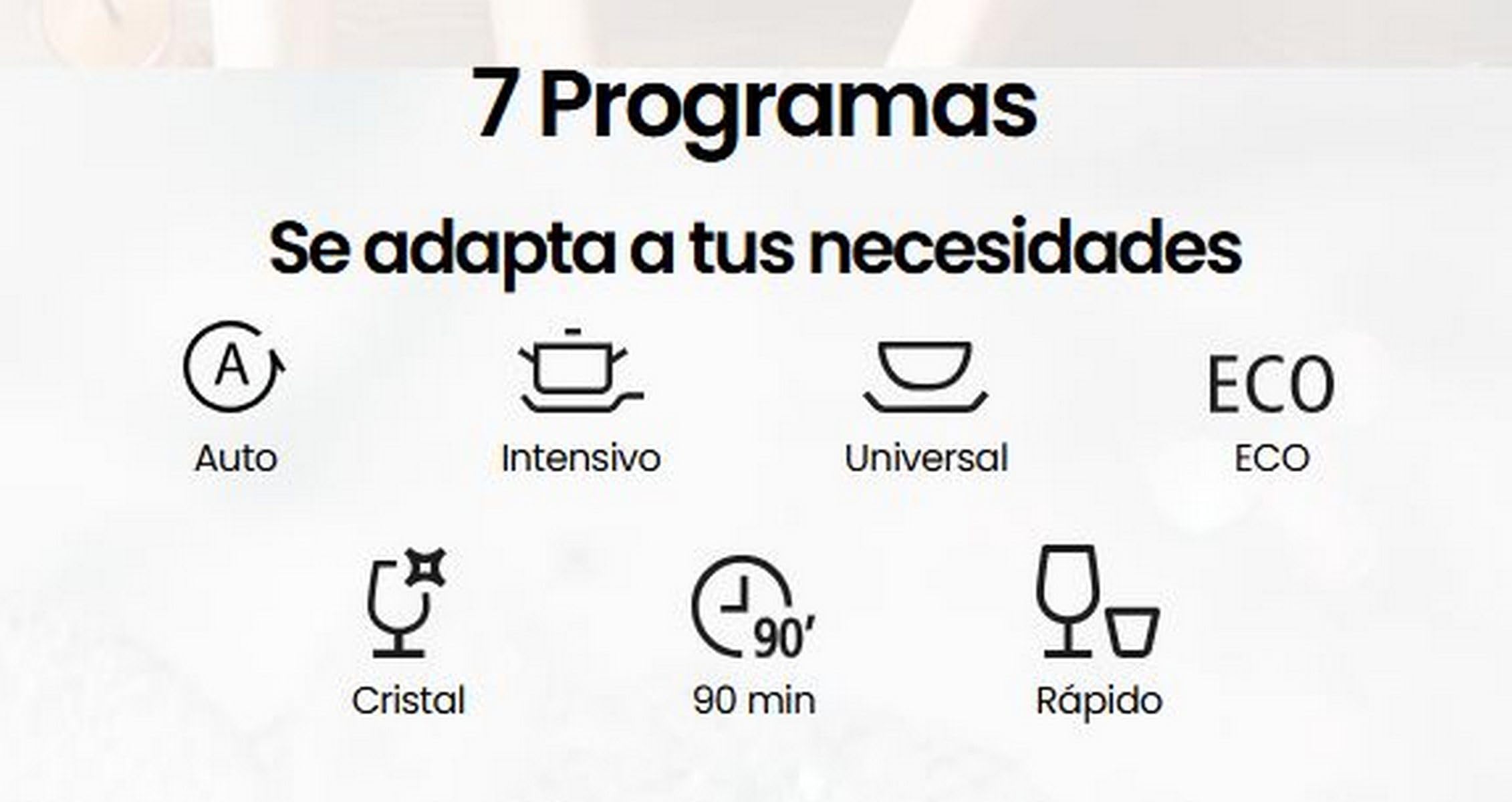 Lavavajillas Integración Infiniton DIW-NB410Cb, Ancho 45 cm, 10 Servicios, 7 programas, C, Tercera Bandeja, Sistema Antihuella