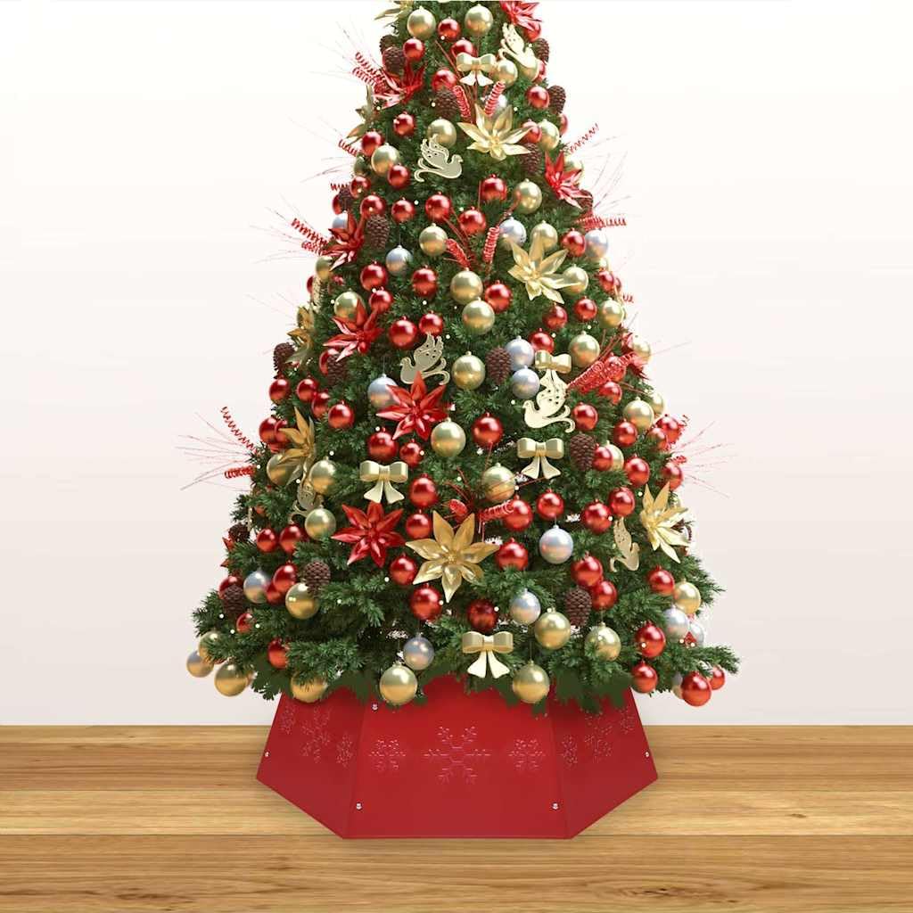 Gonna per albero di Natale in metallo, diametro 68 x 25 cm