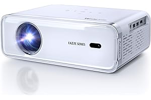 Eazze D1 Smart Projector with WiFi - Effortlessly Elevate Your Home Entertainment