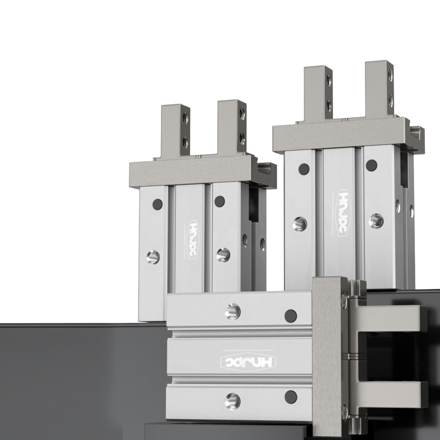 Pneumatische Parallelgreifer Klaue, 32mm Bohrung mit Magnet, Mini Pneumatische Greifer Fingerluftzylinder (MHZ2-32D)