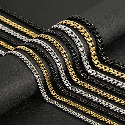 Pulsera de cadena de acero inoxidable XYNSNDB para hombre 4