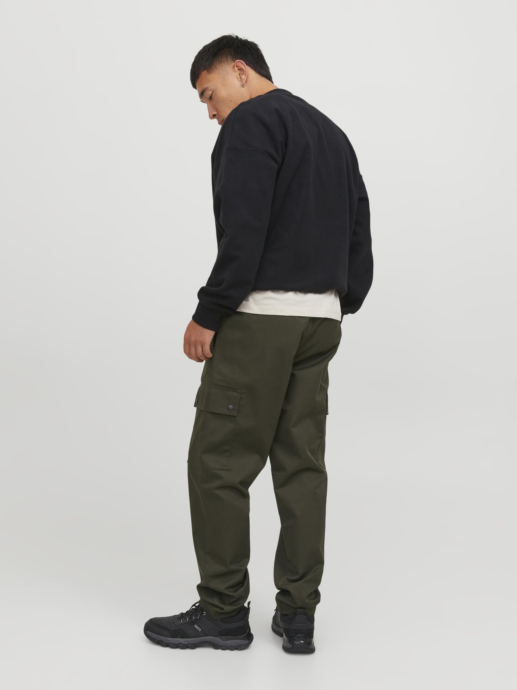 JACK & JONES Jpstbill Jjsnap Cargo Jogger Akm Cbo - bojówki Mężczyźni