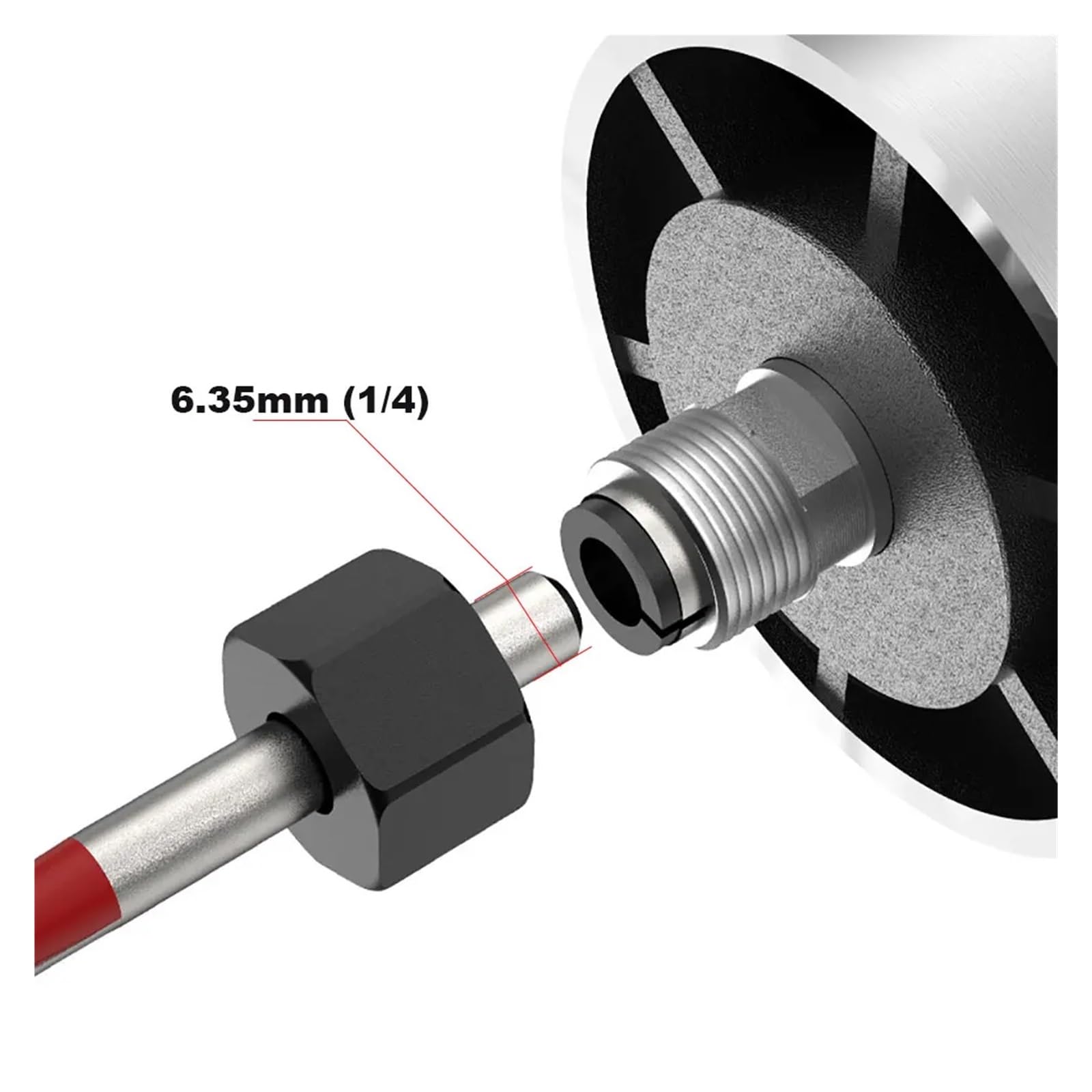 6.35mm Frezarka Do Drewna 800W Elektryczny Trymer 30000RPM Moc Narzędzie Stolarskie Obróbki Przycinanie Rowkowanie Rzeźba Mocny I Precyzyjny