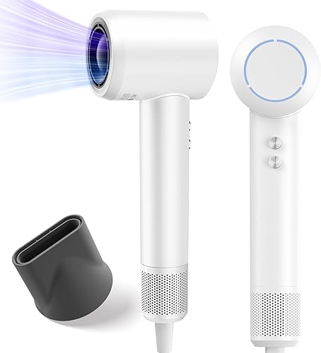 Secador de pelo, secador de pelo iónico de alta velocidad para secado rápido con motor sin escobillas, secador de pelo profesional portátil con disponible en Yaxa Colombia