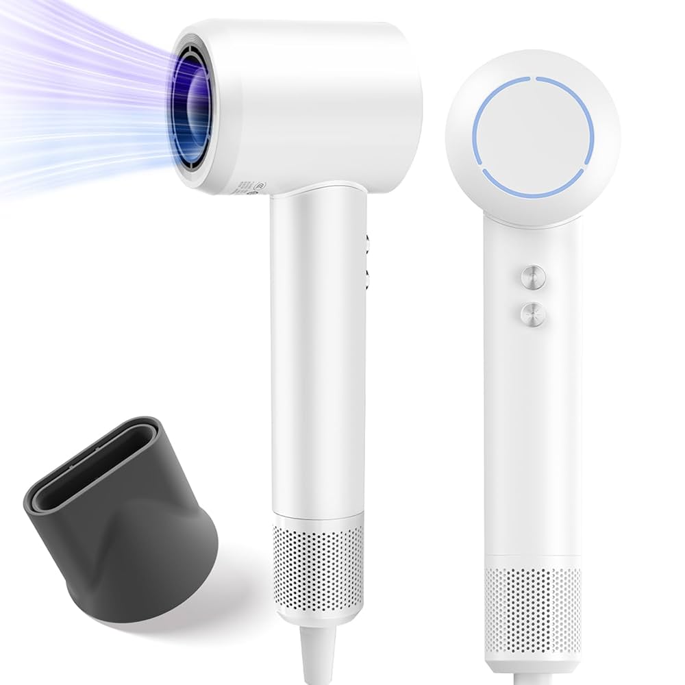 PLUZZ Pro ドライヤー 1200W Amazon.com : Hair Dryer, Ionic High-Speed Blow Dryer for