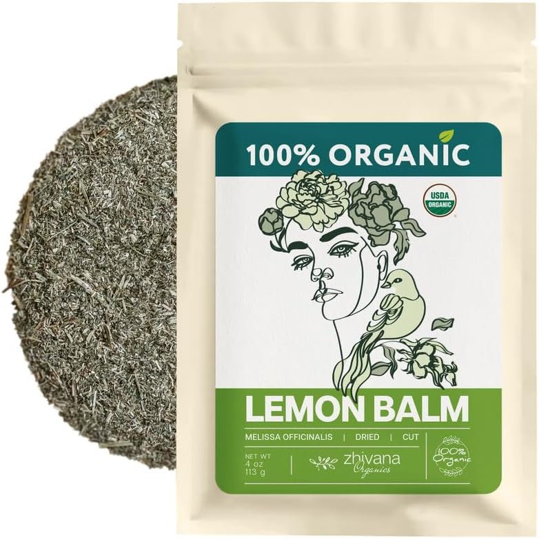Lemon Balm Tea Organic Lemon Balm Herb Loose Leaf