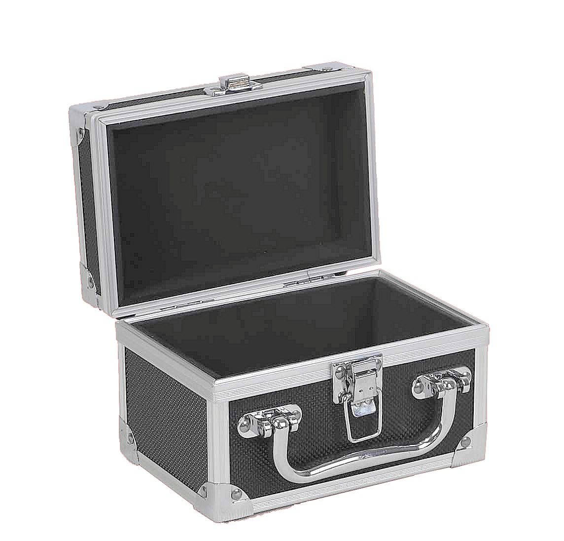 Ursae Minoris Elite Black Aluminum Case for US Proof Sets, Postage Stamps in Glassine Envelopes, and Other Treasures, Compact Size