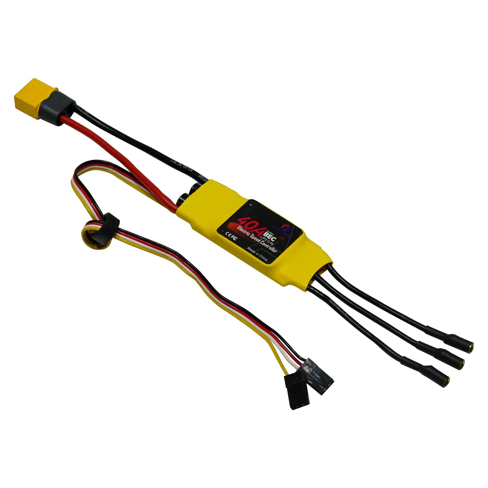FLASH HOBBY Spaceman 40A V2 3-4S Speed Controller 5V5A UBEC Brushless RC Helicopter Airplane Quadcopter (40A) 2