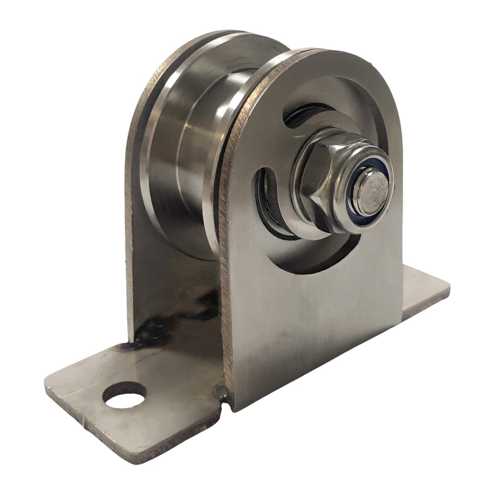 Premium Grooves Stainless Steel Pulley 100Kg Loading Capacity Pulley Block for Smooth Lifting Operations Stainless Steel Pulleys for Rope