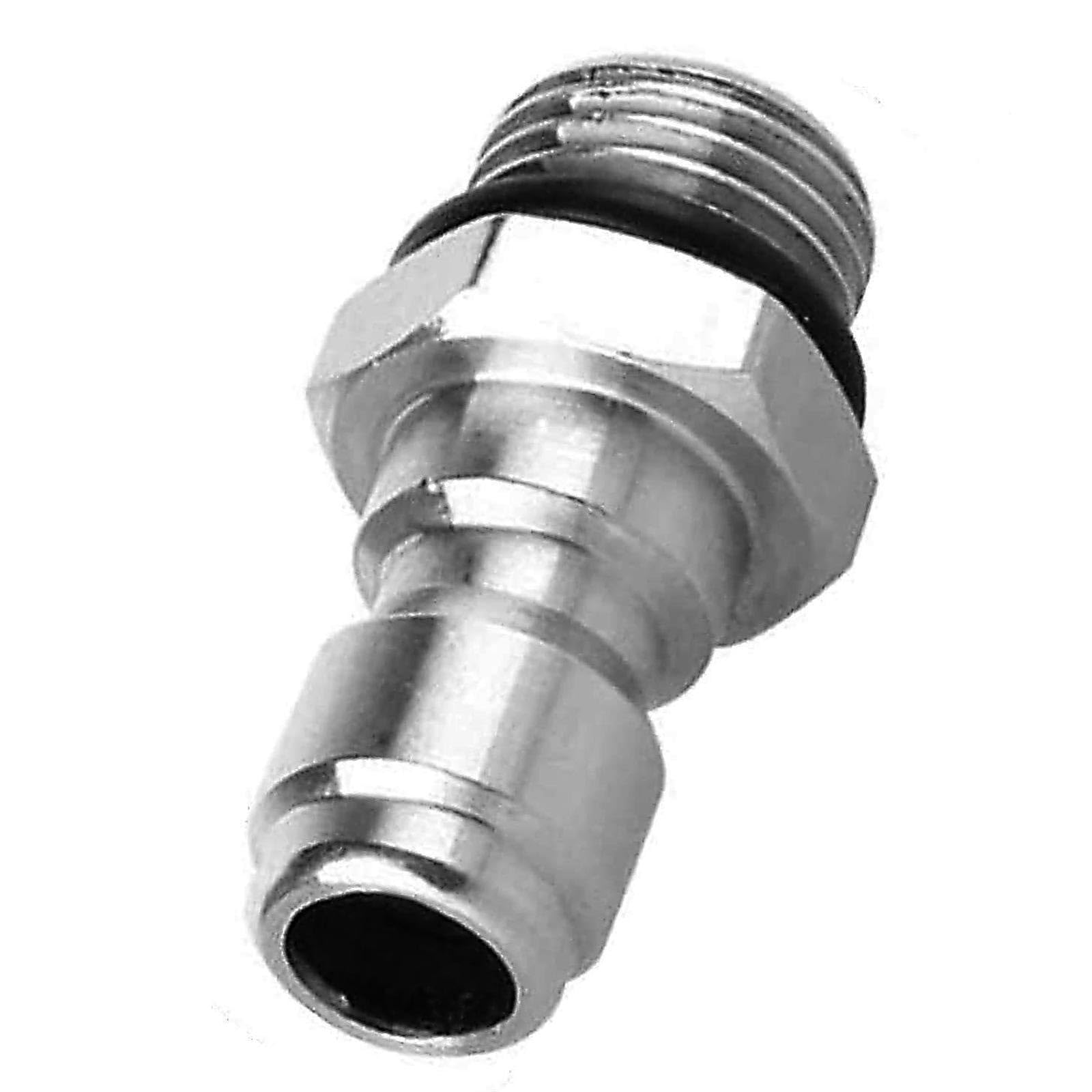1/4'' Quick Release Connector, 14mm Male Thread to 1/4 inch Quick Release Adapter Pressure Washer Sprayer Snow Foam Lance Bottle Connecting Parts Stainless Steel Coupler