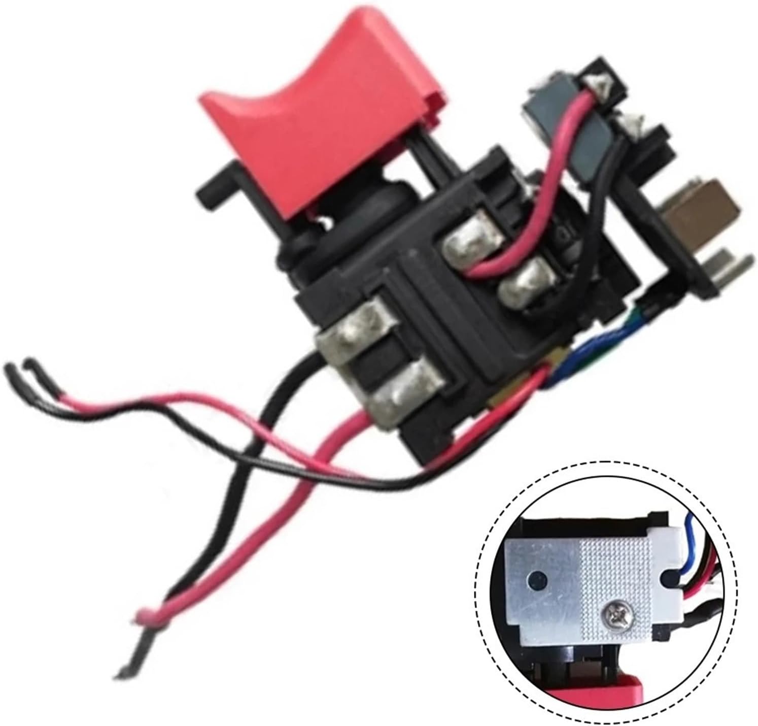 1pc 2607202520 Switch For GSR120-LI Electric Drill Screwdriver Replacement Metal Switches Spare Parts Power Tool Accessories