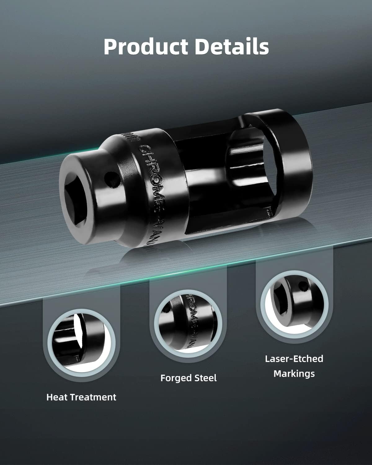 SCITOO 7pcs Sensor Socket Oil Pressure Sending Unit Master Sensor Socket Tool Kit Fit for Most Modern Vehicles