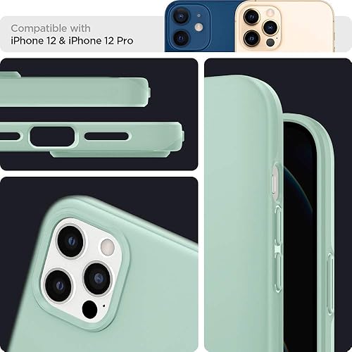 Miniatura 3 de Spigen Funda delgada diseñada para iPhone 12  iPhone 12 Pro (2020), color menta
