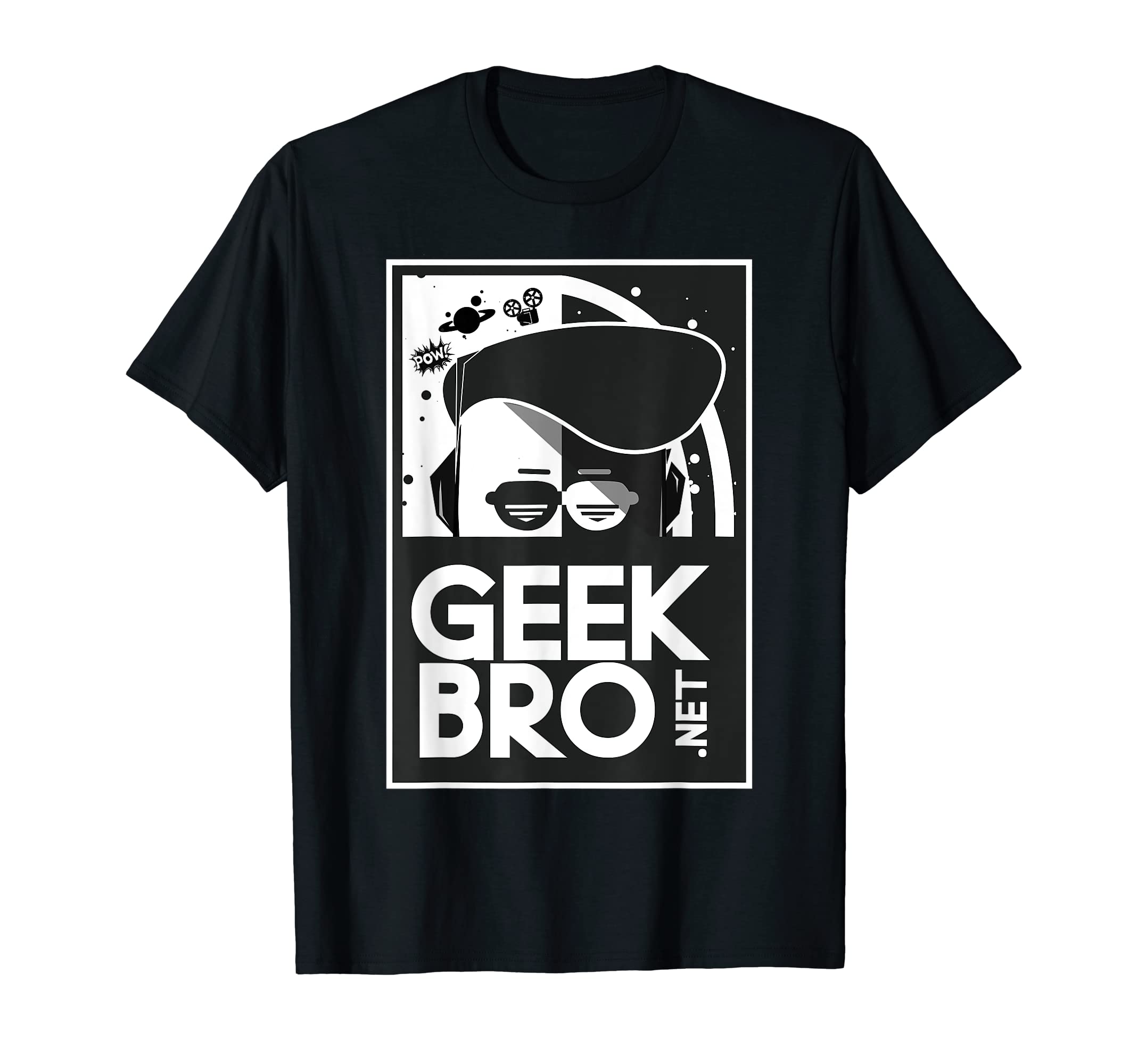 GeekBro (White) Logo T-Shirt