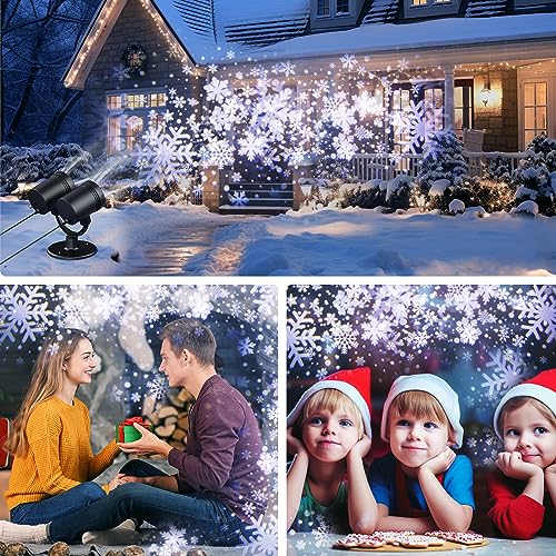 Fussion Christmas Snowflake Projector Lights Outdoor thumb #6