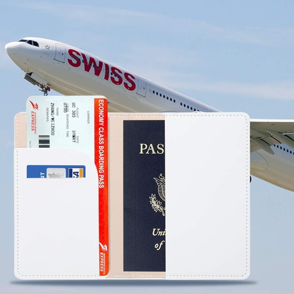 2 Pcs Bride and groom luggage tags + 2 Pcs passport cover, couple passport holder for honeymoon Wedding Bridal Shower Gift