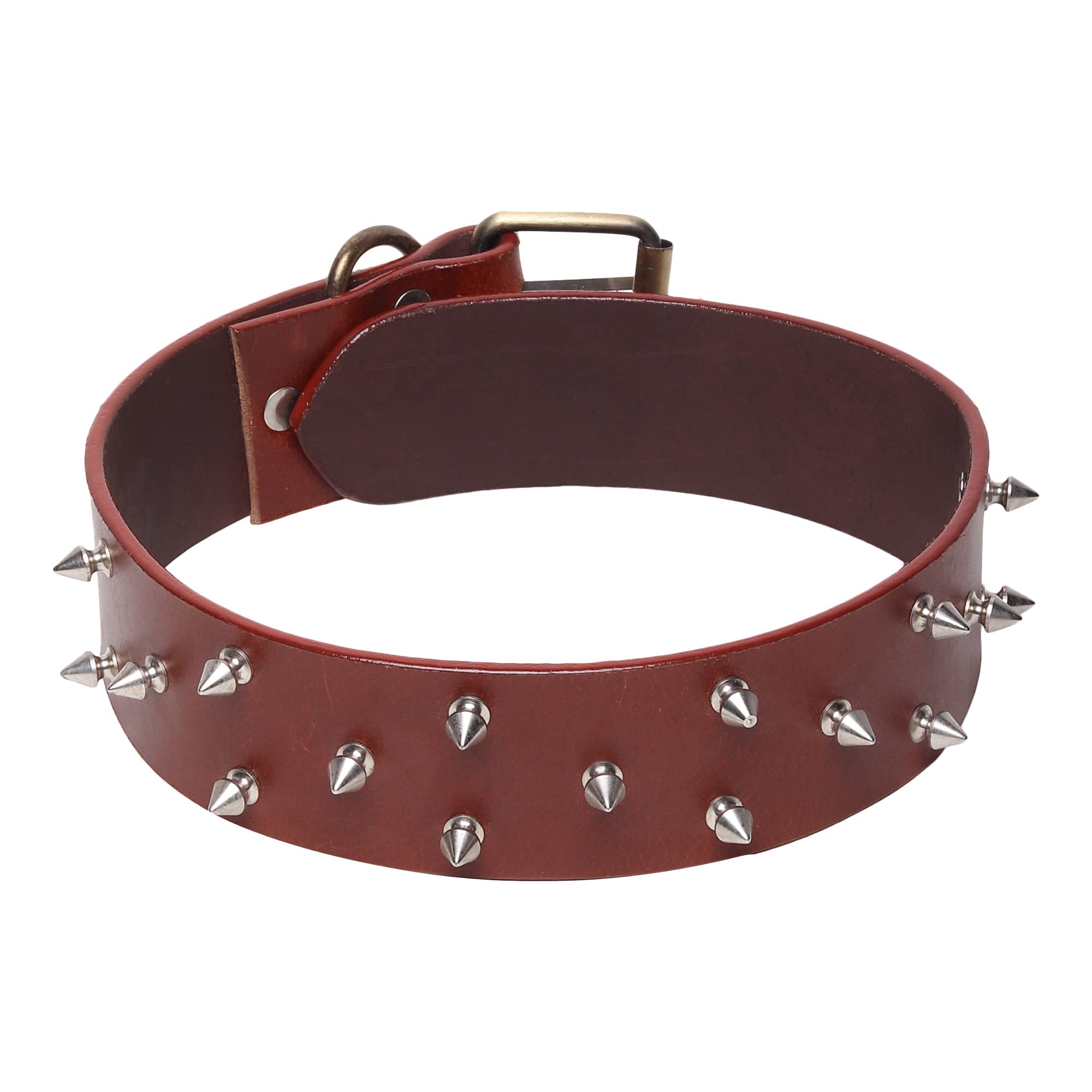 Premium PET Dog Collar Leather Adjustable Strong Big Breed (B09Z49YNJH) Amazon Price History, Amazon Price Tracker