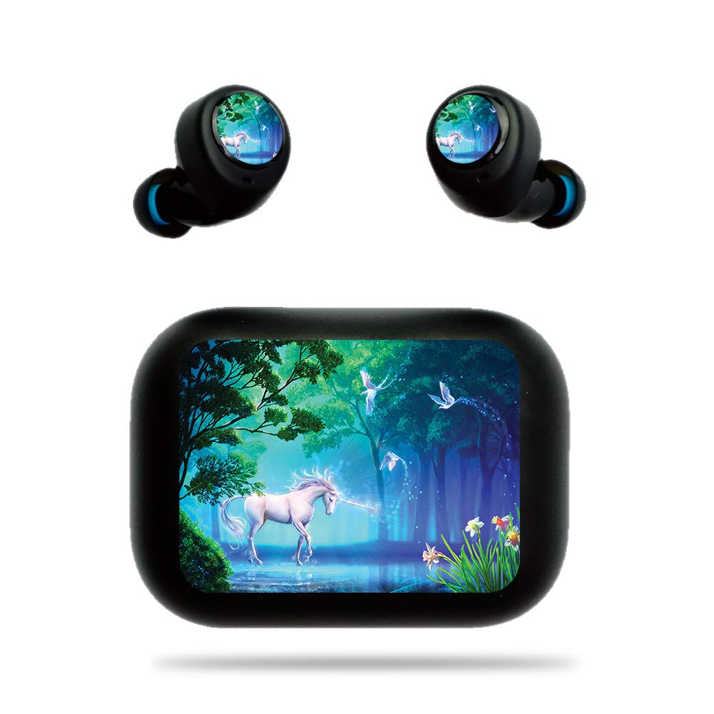 MightySkins Skin for Amazon Echo Buds - Unicorn Fantasy | Protective, Durable, and Unique Vinyl Decal Wrap Cover | Easy to Apply, Remove, and Change Styles | Made in The USA