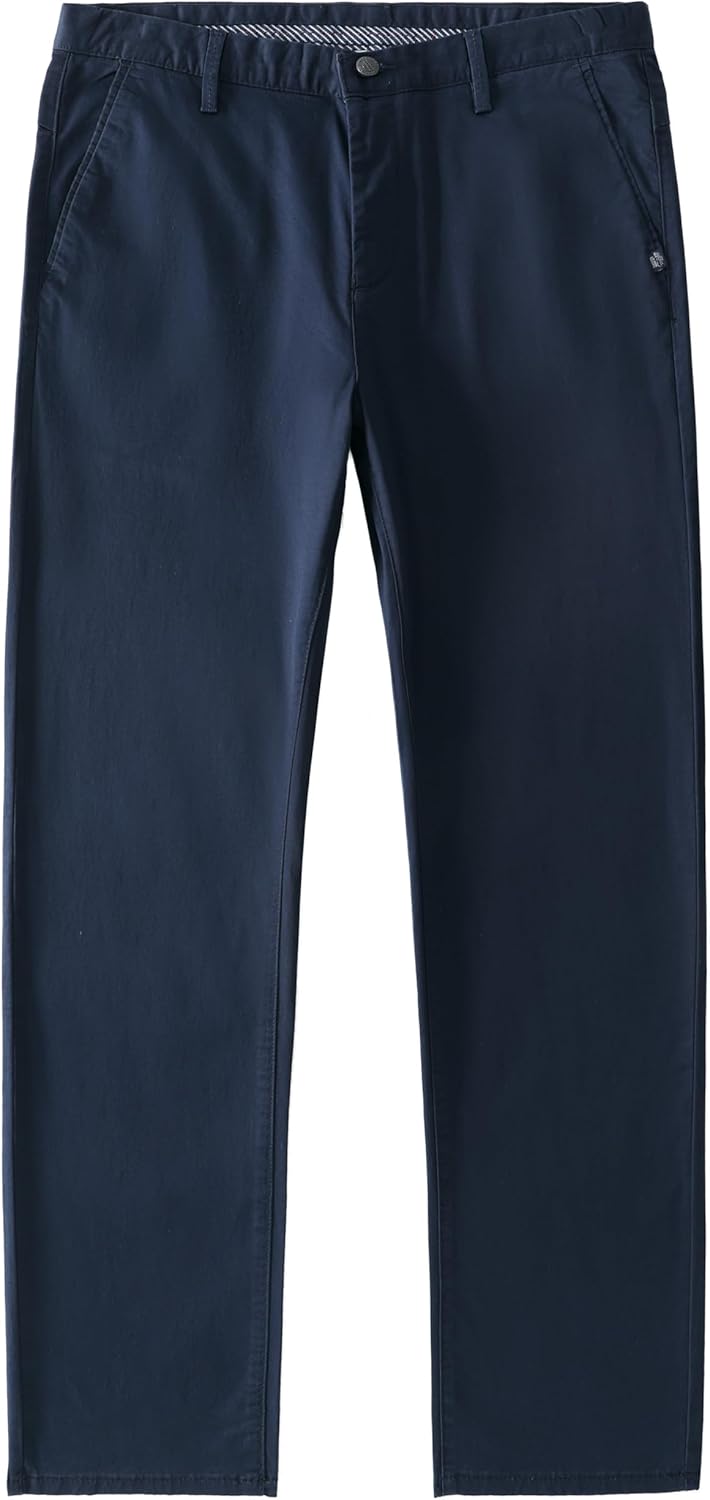 Men's Slim-Fit Stretch Cotton Fashion Tapered Casual Chino Pants